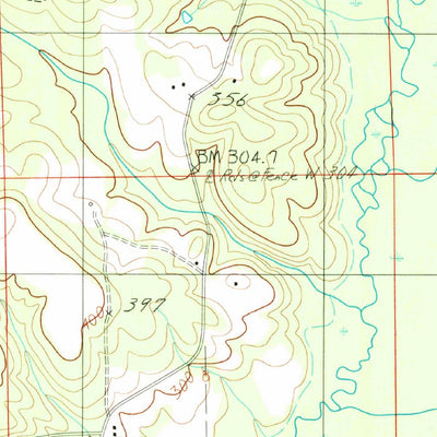 United States Geological Survey Vida, AL (1987, 24000-Scale) digital map