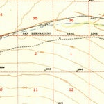 United States Geological Survey Vidal, CA (1950, 62500-Scale) digital map