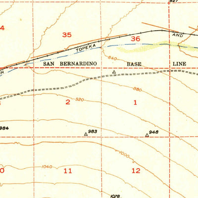 United States Geological Survey Vidal, CA (1950, 62500-Scale) digital map