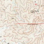 United States Geological Survey Vidal, CA (1971, 24000-Scale) digital map