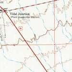 United States Geological Survey Vidal Junction, CA (1971, 24000-Scale) digital map