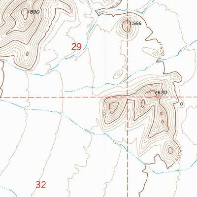 United States Geological Survey Vidal NW, CA (1971, 24000-Scale) digital map