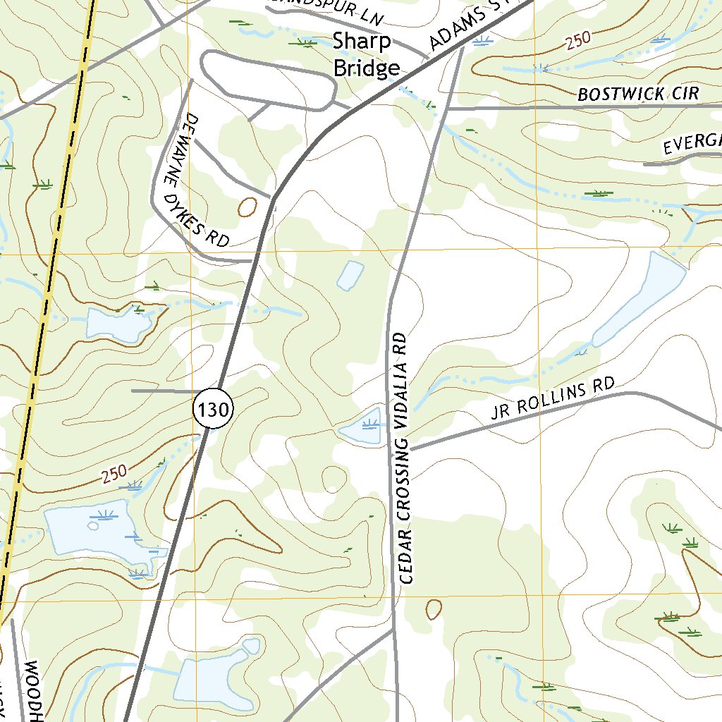 Vidalia, GA (2020, 24000-Scale) Map by United States Geological Survey ...