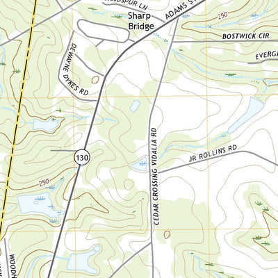 United States Geological Survey Vidalia, GA (2020, 24000-Scale) digital map