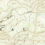 United States Geological Survey Viejas Mountain, CA (1960, 24000-Scale) digital map