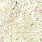 United States Geological Survey Viejas Mountain, CA (1960, 24000-Scale) digital map