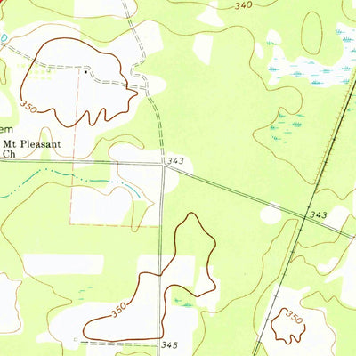 United States Geological Survey Vienna, GA (1972, 24000-Scale) digital map
