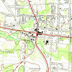 United States Geological Survey Vienna, GA (1972, 24000-Scale) digital map