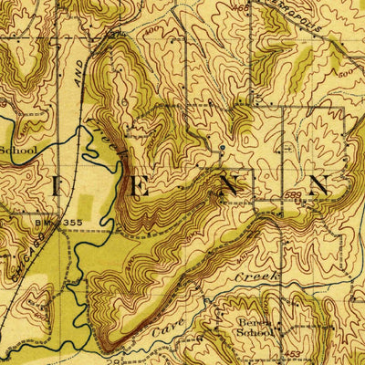 United States Geological Survey Vienna, IL (1919, 62500-Scale) digital map