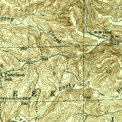 United States Geological Survey Vienna, MO (1938, 48000-Scale) digital map