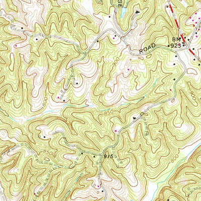 United States Geological Survey Vienna, NC (1968, 24000-Scale) digital map