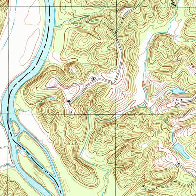United States Geological Survey Vienna, NC (1997, 24000-Scale) digital map