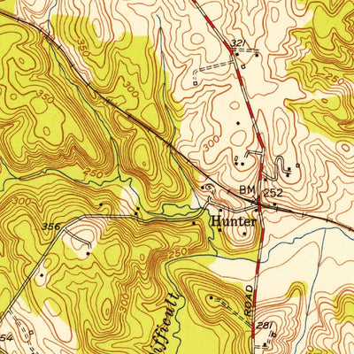 United States Geological Survey Vienna, VA-MD (1951, 24000-Scale) digital map