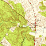 United States Geological Survey Vienna, VA-MD (1957, 24000-Scale) digital map