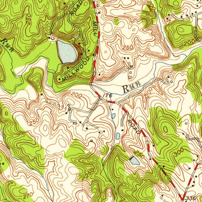 United States Geological Survey Vienna, VA-MD (1957, 24000-Scale) digital map