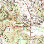 United States Geological Survey Vienna, VA-MD (1982, 24000-Scale) digital map