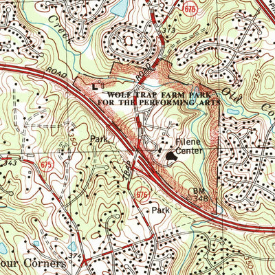 United States Geological Survey Vienna, VA-MD (1982, 24000-Scale) digital map