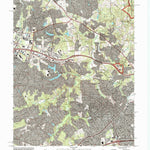 United States Geological Survey Vienna, VA-MD (1994, 24000-Scale) digital map