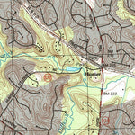 United States Geological Survey Vienna, VA-MD (1994, 24000-Scale) digital map