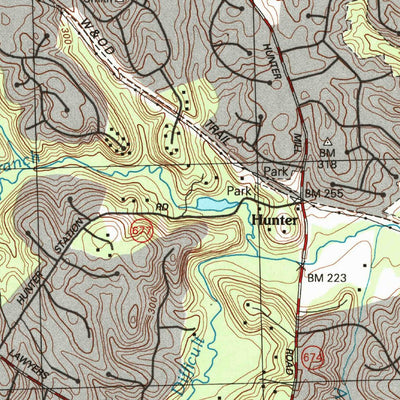 United States Geological Survey Vienna, VA-MD (1994, 24000-Scale) digital map