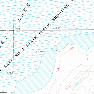 United States Geological Survey Vienna West, SD (1973, 24000-Scale) digital map