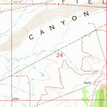 United States Geological Survey Vigas Canyon, NM (1963, 24000-Scale) digital map
