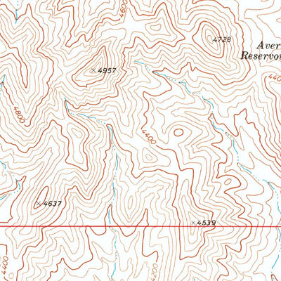 United States Geological Survey Vigo NE, NV (1969, 24000-Scale) digital map