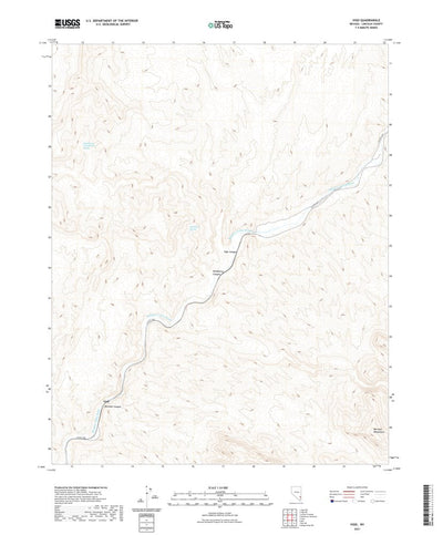 United States Geological Survey Vigo, NV (2021, 24000-Scale) digital map