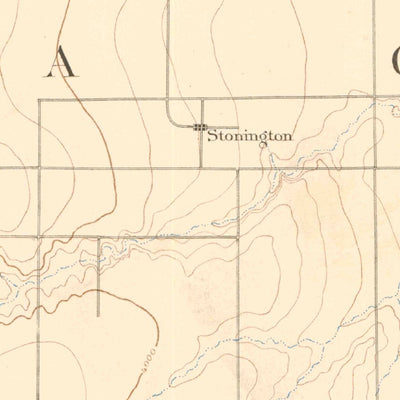 United States Geological Survey Vilas, CO-KS (1892, 125000-Scale) digital map