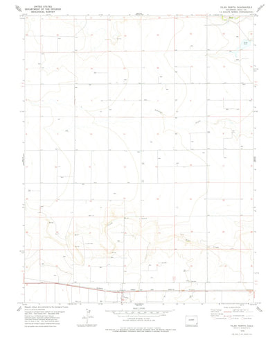 United States Geological Survey Vilas North, CO (1978, 24000-Scale) digital map