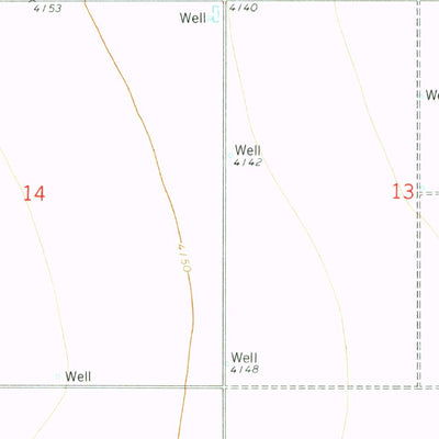 United States Geological Survey Vilas North, CO (1978, 24000-Scale) digital map