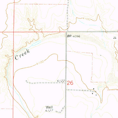United States Geological Survey Vilas North, CO (1978, 24000-Scale) digital map