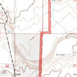 United States Geological Survey Vilas South, CO (1996, 24000-Scale) digital map