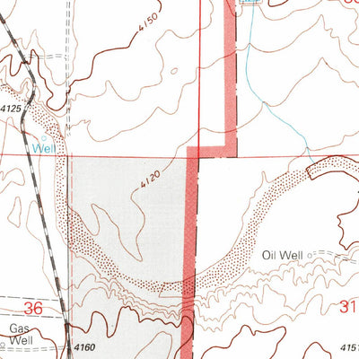 United States Geological Survey Vilas South, CO (1996, 24000-Scale) digital map