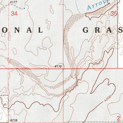 United States Geological Survey Vilas South, CO (1996, 24000-Scale) digital map