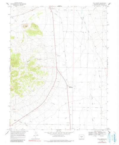 United States Geological Survey Villa Grove, CO (1967, 24000-Scale) digital map