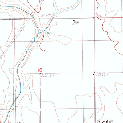 United States Geological Survey Villa Grove NW, IL (1982, 24000-Scale) digital map