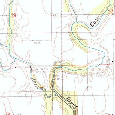 United States Geological Survey Villa Grove NW, IL (1982, 24000-Scale) digital map