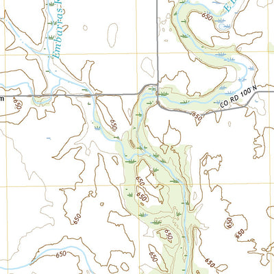 United States Geological Survey Villa Grove NW, IL (2021, 24000-Scale) digital map