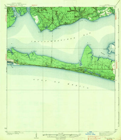 United States Geological Survey Villa Tasso, FL (1938, 62500-Scale) digital map