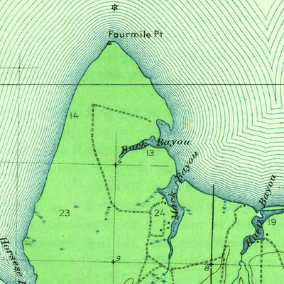 United States Geological Survey Villa Tasso, FL (1938, 62500-Scale) digital map