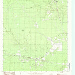United States Geological Survey Village Mills, TX (1984, 24000-Scale) digital map
