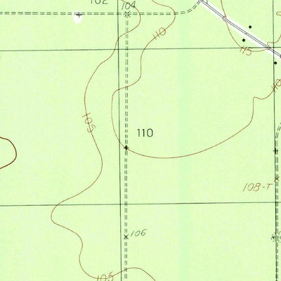 United States Geological Survey Village Mills, TX (1984, 24000-Scale) digital map