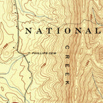 United States Geological Survey Villanow, GA (1947, 24000-Scale) digital map