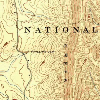 United States Geological Survey Villanow, GA (1947, 24000-Scale) digital map