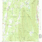 United States Geological Survey Villanow, GA (1983, 24000-Scale) digital map