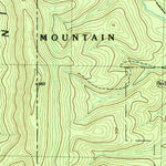 United States Geological Survey Villanow, GA (1983, 24000-Scale) digital map