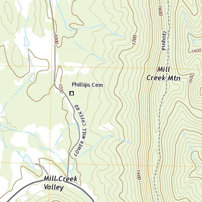 United States Geological Survey Villanow, GA (2020, 24000-Scale) digital map