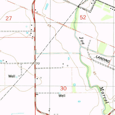 United States Geological Survey Ville Platte, LA (1983, 24000-Scale) digital map