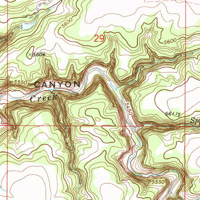 United States Geological Survey Villegreen, CO (1972, 24000-Scale) digital map